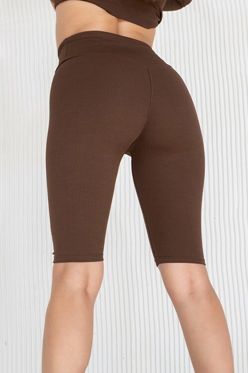 Шорти-Велосипедки в рубчик з пуш-ап TOTALFIT HW146-TR57