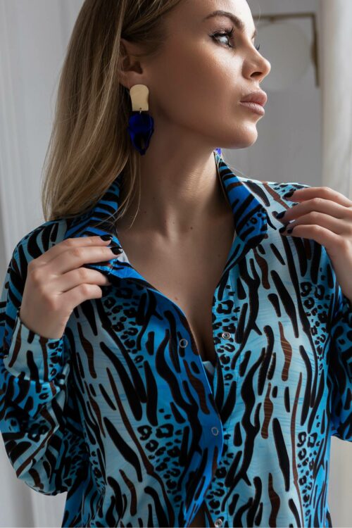 Домашній жіночий костюм сорочка та штаниTOTALFIT RY1-P139 ED1-P139