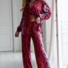 Домашній жіночий костюм сорочка та штаниTOTALFIT RY1-P140 ED1-P140