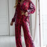 Домашній жіночий костюм сорочка та штаниTOTALFIT RY1-P140 ED1-P140