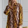 Домашній жіночий костюм сорочка та штаниTOTALFIT RY1-P141 ED1-P141